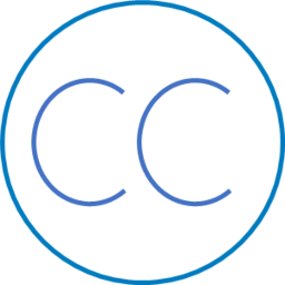 Isotipo del concepto "política de acceso abierto" realizado con un conjunto de dos letras C.